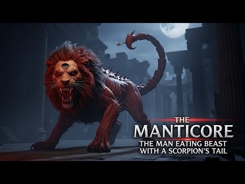 The Manticore: The Terrifying Man-Eating Monster with a Scorpion's Tail