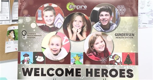 CMN Heroes visit Empire Screen Printing to bring art to life