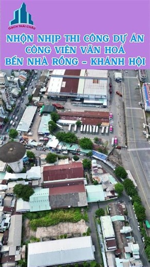 Bustling Construction of the Ben Nha Rong - Khanh Hoi Cultural Park Project
