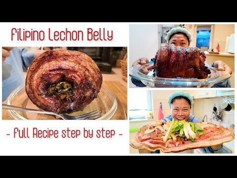 Filipino Lechon Belly - Full recipe