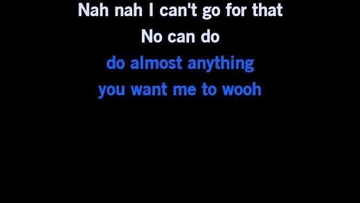 Karaoke I Can't Go for That (No Can Do) (live From Daryl's House) - Daryl Hall - CDG, MP4, KFN - Karaoke Version