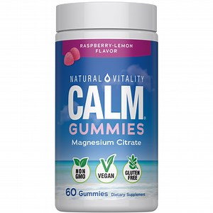 Natural Vitality CALM Magnesium Citrate Gummies 60 Ct - Walmart.com