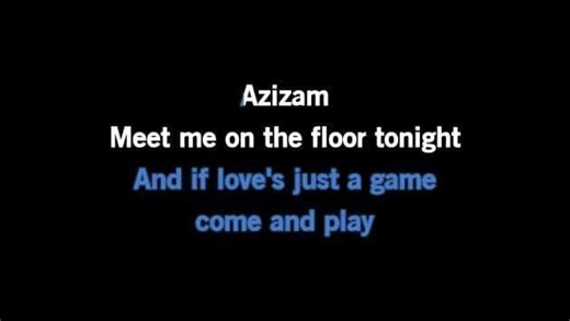 Karaoke Azizam (acoustic) - Ed Sheeran - CDG, MP4, KFN - Karaoke Version