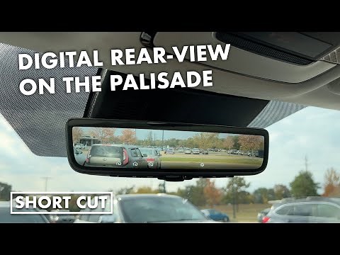 The 2023 Hyundai Palisade has a useful digital rear-view camera mirror