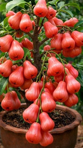 easy and fast method how to propagate and grow waxapple fruit trees #garden #fruits #nature