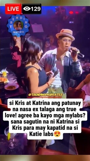 NASA EX ANG TRUE LOVE NI KRIS AT KATRINA! #trending #viral
