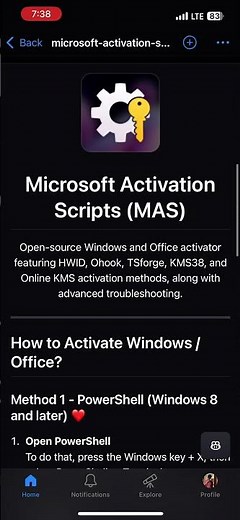 Activate windows / Activate ms office any version #trending #tech #windows #tipsandtricks