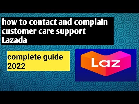 how to contact Lazada customer care support