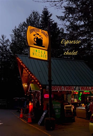 Enjoy Coffee with Scenic Views at Espresso Chalet