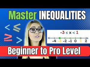 How to Solve and Graph Inequalities | Algebra 1 Tutorial