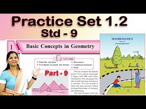 9th Maths - 2 | Basic Concepts in Geometry | Practice Set 1.2 | Chapter 1 | Part 9