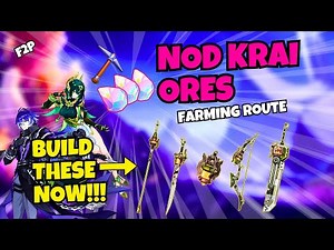 NOD KRAI MINING ROUTE - Rainbowdrop Crystals for F2P Weapons