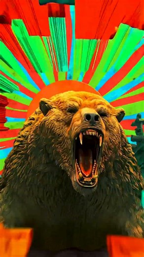 Ursine Rampage — Audiovisual Vignette (AI Video Art)