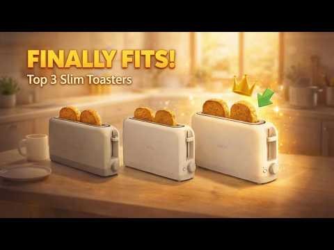 Top 3 Best 2 Slice Slim Toaster for Small Kitchens