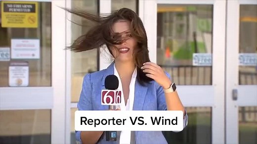 In case you were wondering what it’s like being a news reporter in Oklahoma... #fyp #tulsa #reporter #news #wind #windy #foryoupage