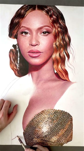 Drawing Beyonce #art #drawing #realism #beyonce #artist