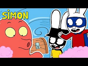 🐙💦 Socorro! Um Polvo Gigante na Banheira! 🛁 Simon | Episódios Completos | 100m | T4