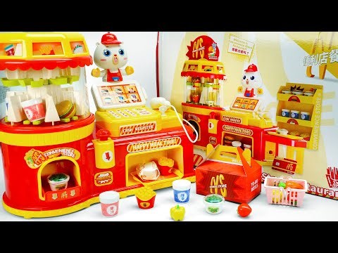 Ultimate Cooking Toys Playset, Unboxing Colorful Snack Toys ASMR