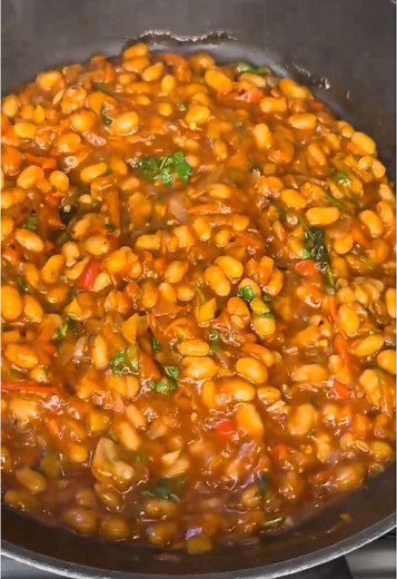 Delicious Vegetable Bake with Spices and Beans