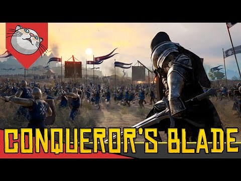 Lidere suas TROPAS em Cercos e Batalhas Medievais! - Conqueror's Blade [Gameplay Português PT-BR]