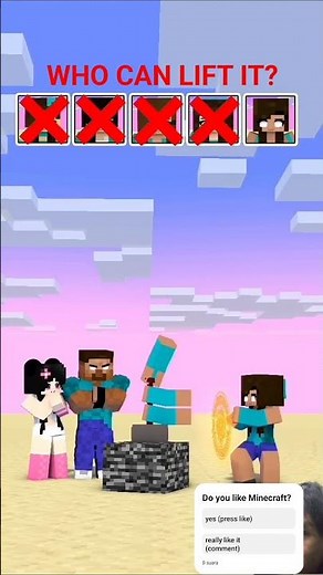Epic Minecraft Animation: Battle for Thor’s Hammer ⚡ Who Will Be Worthy? #Minecraft #Aphmau #shorts