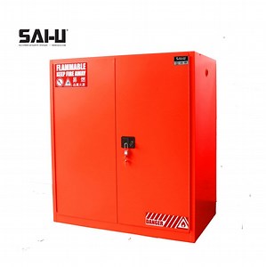 [Hot Item] Sai-U FM Approval Oil Drum Cabinets 115gal Flammable Cabinet Storage for 200L Bucket