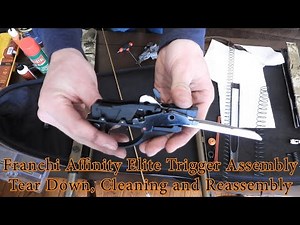 Franchi Affinity Elite Trigger Assembly Tear Down, Cleaning and Reassembly