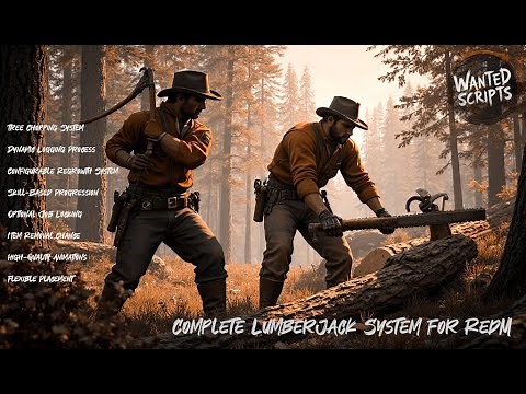 Complete Lumberjack System for RedM