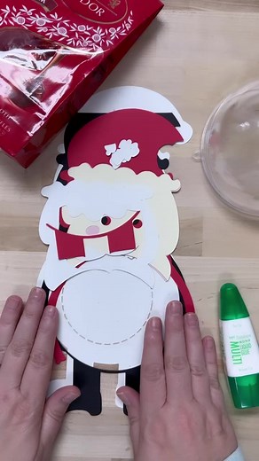 447K views · 6.7K reactions | Looking for a cute, quick, and fun Christmas craft?  Check out this Santa Candy Dome! 朗#designbundles #candydome #christmascraft #christmascandy #santacraft #santacandydome #christmas #christmasdecor #diychristmas #christmasdecorating #christmasdecorations #paperart #handmade #art #cardmaking #diy #scrapbooking #craft #diycrafts #papercrafting | Design Bundles | Facebook