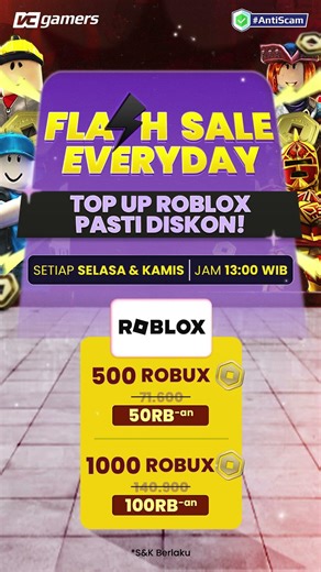 Flash Sale Roblox⚡