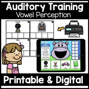 Auditory Training: Vowel Perception