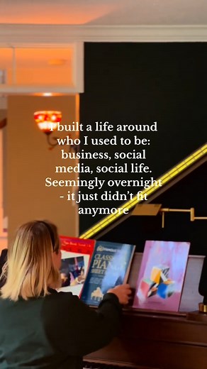 Sometimes you build an entire life only to realize you’ve changed - and you want something completely different. | Rachel Pedersen | Facebook