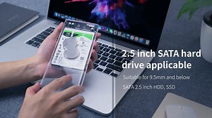 ORICO 2.5 inch Transparent USB 3.0 Hard Drive Enclosure (2139U3) 1.Quality PC transparent material, not only providing better protection against shock, but also more durable 2.Internal accurate connection ensures smooth data reading and data safety 3.Suitable for 9.5mm and below 2.5 inch SATA hard drive regardless of category or brand 4.Support for 2TB large capacity Purchase links: Amazon: https://amzn.to/2AZXRy9 Aliexpress: https://bit.ly/2DfL7VA | ORICO