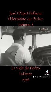 Pepe Infante interpretó a su hermano Pedro Infante en la película 🎥 la vida de Pedro Infante 1966 dirigido por Miguel Zacarías 👑sin ser Pepe actor solo por el parecido físico con Pedro ya que ambos practicaban el fisiculturismo 🏋️ | Pedro Infante El Carpintero De Guamuchil