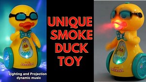 5.3K views · 37 reactions | #toys #dacningduck #bumpandgo #toys Dancing Smoke Duck with Music &Light閭 Features   ✅ Bump & Action ✅ Light & Music ✅ Water Vapor ✅ Action plus Music ✅ Recommended for 3+ Ages. Dancing Duckling duck with lights and music | Smoke duck for kids | Bump and Go Duckling Duck with Lights ! Best Bump and Go toy for kids | Play Master | Facebook