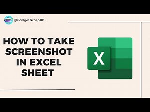 How To Take Screenshot In Excel Sheet | Excel Screenshot