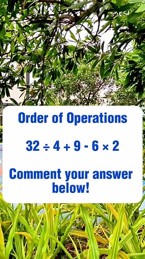 3.3K views · 11 reactions | Order of Operations #math #mathwithprincess #mathviral #mathematics #educationalcontent #educational #mathskills #mathisfun #mathtest #OrderOfOperations #reels #reelsfb #reelsvideo #fypシ #fypageシ #fypviralシ #fypシ゚viralシ #fypシ゚viralシfypシ゚ | Math with Princess | Facebook