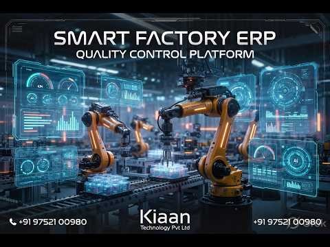 Modern Manufacturing Quality Control Platform | Smart Factory ERP Software Demo 2026
