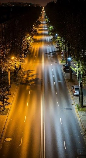 City switched led lighting for its streets. Watch the transformation now