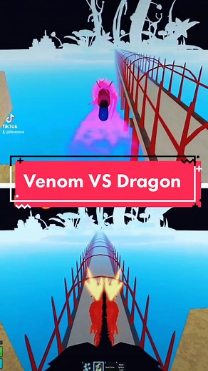 Venom vs Dragon Fruit Race! Who Will Win?