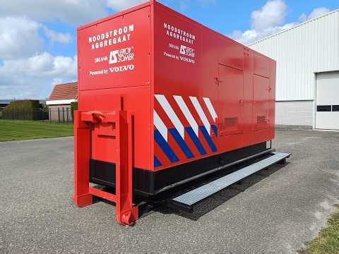 Testing a Emergency Power Generator 500kVa