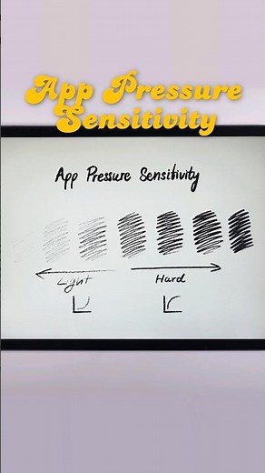 What is App Pressure Sensitivity and How Does It Work? ✨️ #procreate #shorts