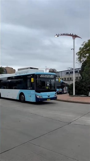Interline 8199 - YUTONG E12 #Sydney buses .