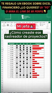 😳 Dale seguimiento a tus proyectos con un botón en Excel 🔥 ¿Querés controlar el avance de tus tareas sin perder tiempo? Con este truco lo hacés fácil: Pasos rápidos: 1️⃣ Armá tu tabla con columnas como: Proyecto, Responsable, Fecha límite y Estado. 2️⃣ Activá la pestaña Desarrollador en Excel. 3️⃣ Insertá un botón de comando en tu hoja. 4️⃣ Asignale una macro que actualice el estado del proyecto (ej. “En proceso”, “Finalizado”). 5️⃣ Cada vez que hagas clic en el botón, Excel registrará el avan