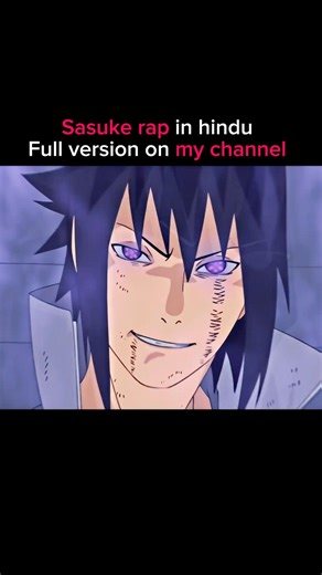 Sasuke Uchiha Rap in Hindi 🔥 | Naruto Rap Song | Dark Anime Rap (Hindi)
