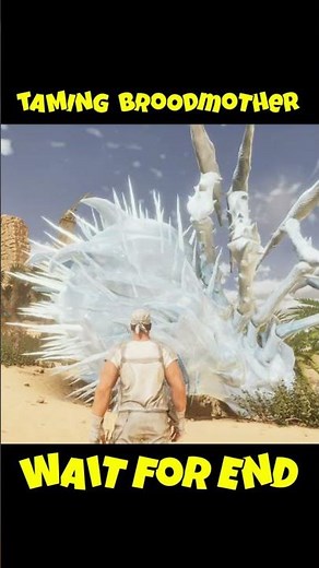 Taming My First Ice Broodmother 🔥 ARK Primal Chaos & Nemesis 🔥 #ark #viralshorts #arksurvival
