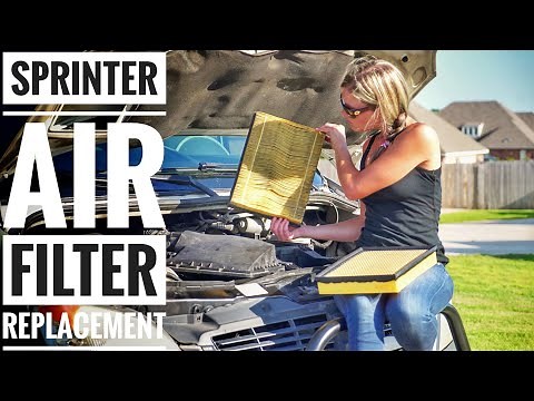 How to Replace a Sprinter Air Filter | 2007 - 2018