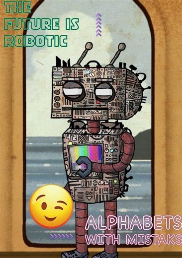 Silly Robot Gets the ABCs Wrong! 😂. Help! Can We Fix the Robot's Alphabet Mistakes? #cute