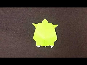 How to Make an Origami Turtle | Easy Beginner Tutorial
