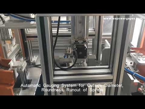 Auto Inspection Machine, Automatic Gauging System for Outside Diameter, Roundness, Runout of Spindle